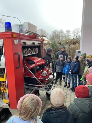 Bei der Feuerwehr
