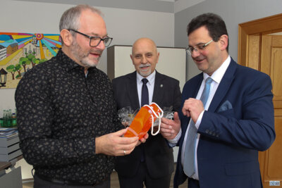 Besuch des Bürgermeisters aus der Partnerstadt Strzegom (Polen) (Bild vergrößern)
