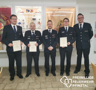 Jahresdienstversammlung FFW Pfinztal Abt. Berghausen zum Dienstjahr 2024 (Bild vergrößern)