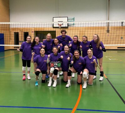 U20-Volleyballerinnen gelingt Meisterschaft (Bild vergrößern)