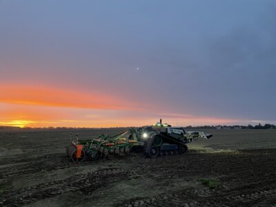 AgXeed in den Morgenstunden
