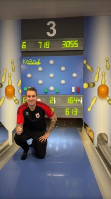 Meldung: Classic Kegeln: Heimsieg und persönliche Bestleistung durch Max Schmidt mit 613 Kegel