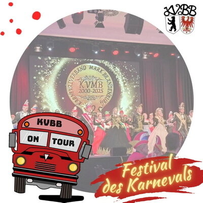 Meldung: Festival des Karneval - 25 Jahre Karnevalverband Mark Brandenburg e.V.