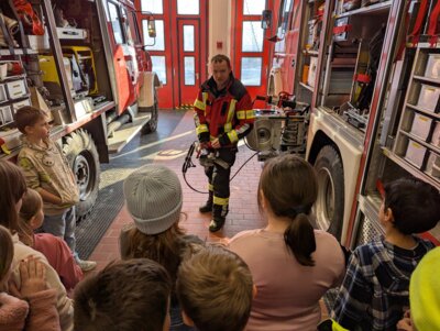 Meldung: Unser Besuch bei der Feuerwehr