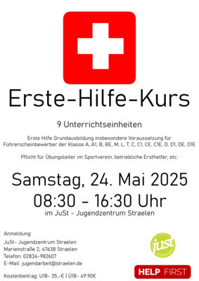 Meldung: Steilpass: Erste Hilfe Kurs
