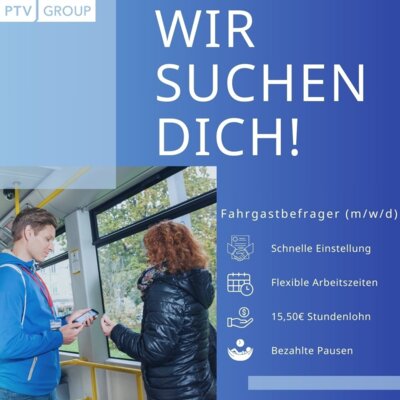 Mitmachen bei der Verkehrserhebung! (Bild vergrößern)