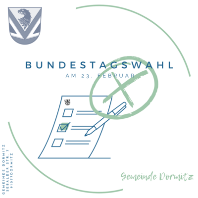 Informationen zur Bundestagswahl am Sonntag, 23. Februar 2025