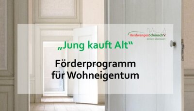 Meldung: Förderprogramm für Wohneigentum