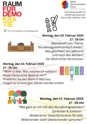 Raum für Demokratie (Bild vergrößern)