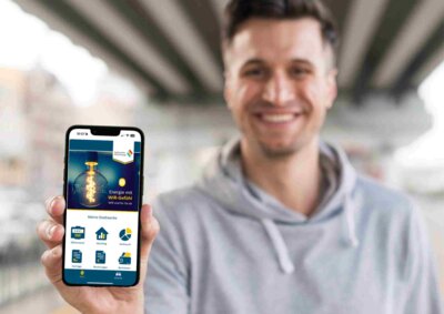 Die App ist sowohl für Apple-Geräte mit iOS als auch für Android-Smartphones in den jeweiligen App-Stores verfügbar und das kostenlos I Foto: Stadtwerke Wittenberge (Bild vergrößern)