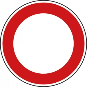sperrung verkehrszeichen (Bild vergr&ouml;&szlig;ern)