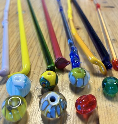 Perlenkurs Glasmuseum Immenhausen (Bild vergrößern)