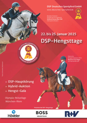 Meldung: DSP-Hengsttage: Heute beginnt das Fest der Superlative