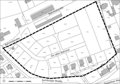 Bebauungsplan Schkölen (Bild vergrößern)