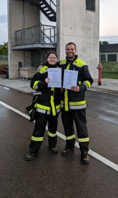 Erfolgreicher Abschluss der Truppmann Teil 1 Ausbildung (Bild vergr&ouml;&szlig;ern)