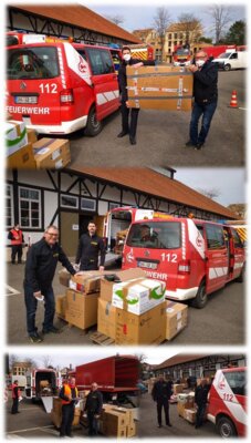 Feuerwehren helfen der Ukraine (Bild vergr&ouml;&szlig;ern)