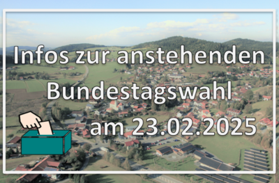 Infos zur anstehenden Bundestagswahl am 23.02.2025