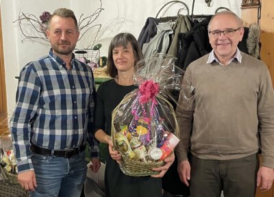 Dorfladen GmbH – Verabschiedung der langjährigen Filialleiterin Gisela Beck