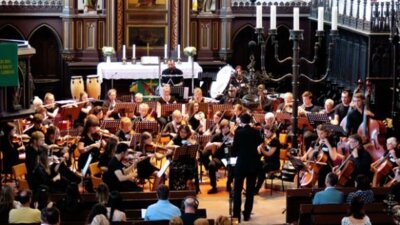 Das Orchester der Kreismusikschule Prignitz bei einem seiner Auftritte. Quelle: Landkreis Prignitz (Bild vergrößern)
