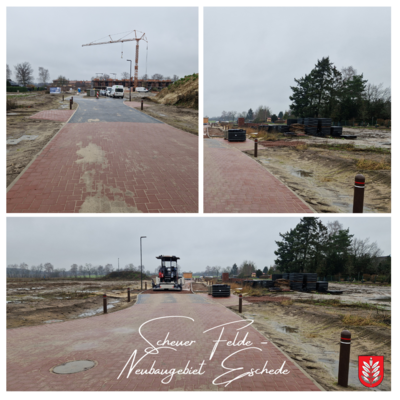 Endausbau des Baugebiets in Eschede (Bild vergr&ouml;&szlig;ern)