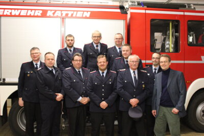 Führungswechsel in der FFW Kattien (Bild vergrößern)