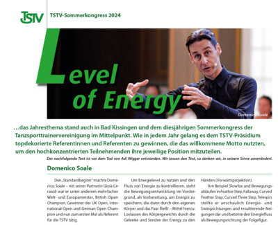 Meldung: Sommerkongress Bad Kissingen 2024