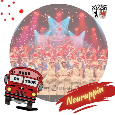 Meldung: Gratulanten beim Neuruppiner Carnevals Club e.V.