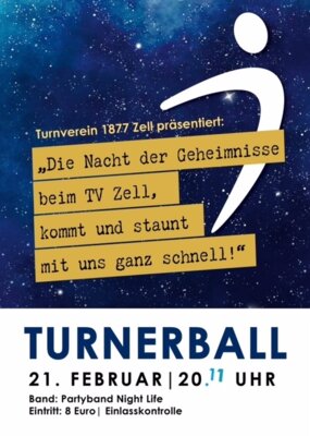 Meldung: Turnerball: Die Nacht der Geheimnisse beim TV Zell
