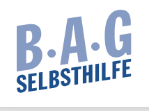 Einladung BAG SELBSTHILFE zum Online-Projekttreffen im Rahmen des Projekts „Klimawandel und Selbsthilfearbeit“ (Bild vergrößern)