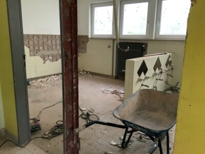Meldung: Baustelle im Kindergarten Pfarracker