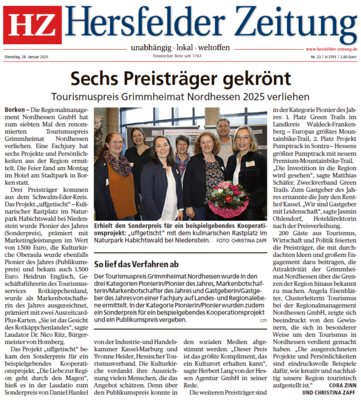 Meldung: Publikumspreis 2025 der GrimmHeimat Nordhessen