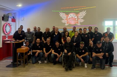 Zahlreiche Teilnehmer beim Para-Dart Ranglistenturnier in Rennertshofen (Bildnachweis: DB) (Bild vergrößern)