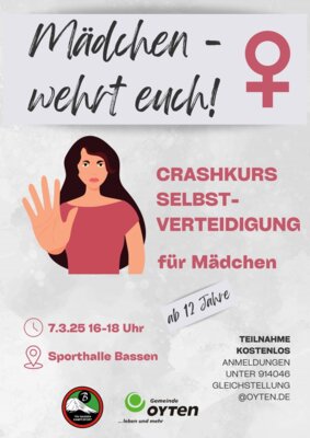 Mädchen wehrt euch! (Bild vergrößern)