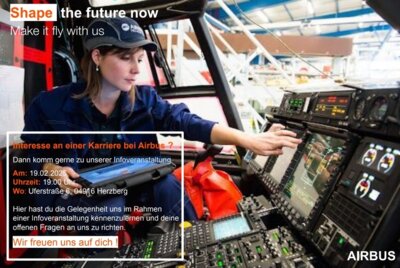 Interesse an einer Karriere bei Airbus?