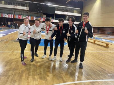 Team-Bronze beim CC in Novi Sad (Bild vergrößern)