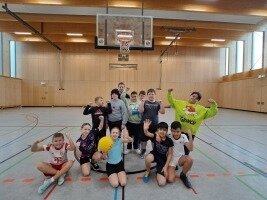 Training mit den Gladiators (Bild vergrößern)