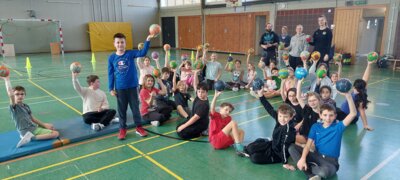 Handballaktionstag an der MPS (Bild vergrößern)