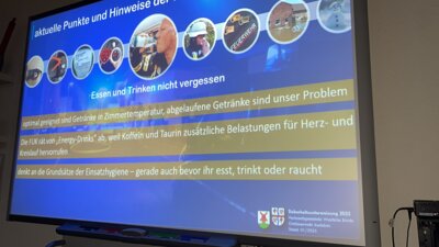 Erste Ausbildung im neuen Jahr