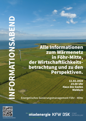 Foto zur Meldung: Wärmenetz Föhr-Mitte: Infoabend am 11.02.2025