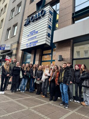 Französisch pur – Die Französischkurse der MSS 11 und MSS 12 zu Gast bei „Cinéfête“