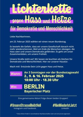 INTER gegen Hass und Hetze! (Bild vergrößern)