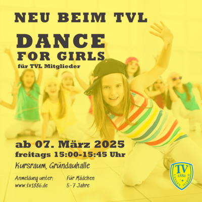 Dance for girls! Neues Angebot (Bild vergrößern)