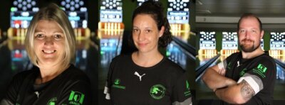 Spieltagesbeste Yvonne Schneider  / Melanie Berger / Christian Müller (Bild vergrößern)