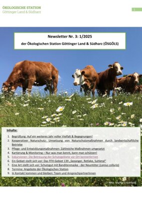 Neuer ÖSGÖLS Newsletter! (Bild vergrößern)