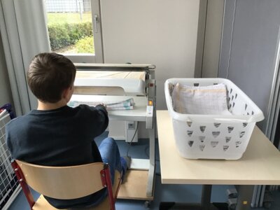 Wäscheservice der Hauptstufe