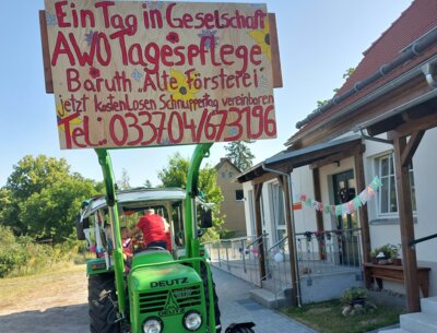 Meldung: Neugierig auf die AWO Tagespflege "Alte Försterei" in Baruth - noch freie Plätze zu vergeben