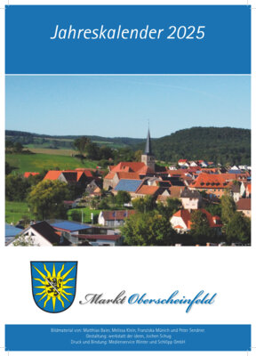 Fotografien für den Jahreskalender 2026 der Gemeinde Oberscheinfeld (Bild vergrößern)