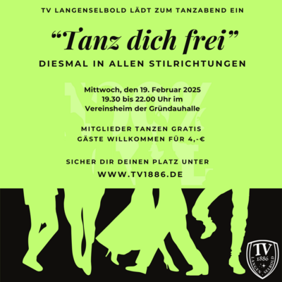 Freier Tanzabend beim TVL! (Bild vergrößern)