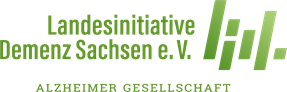 Logo der Landesinitiative Demenz Sachsen e. V. Alzheimer Gesellschaft (Bild vergrößern)