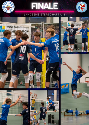 Finale der Landesmeisterschaft Volleyball Jugend U18, Saison 2024/25 (Bild vergrößern)